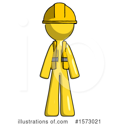 Royalty-Free (RF) Yellow Design Mascot Clipart Illustration by Leo Blanchette - Stock Sample #1573021