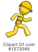 Yellow Design Mascot Clipart #1573049 by Leo Blanchette