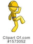 Yellow Design Mascot Clipart #1573052 by Leo Blanchette