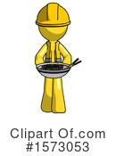Yellow Design Mascot Clipart #1573053 by Leo Blanchette