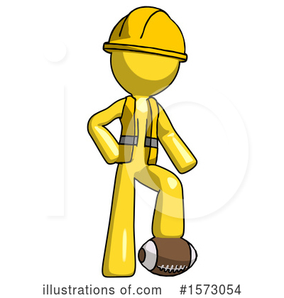 Royalty-Free (RF) Yellow Design Mascot Clipart Illustration by Leo Blanchette - Stock Sample #1573054