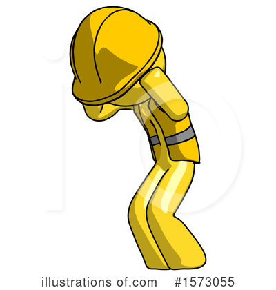 Royalty-Free (RF) Yellow Design Mascot Clipart Illustration by Leo Blanchette - Stock Sample #1573055