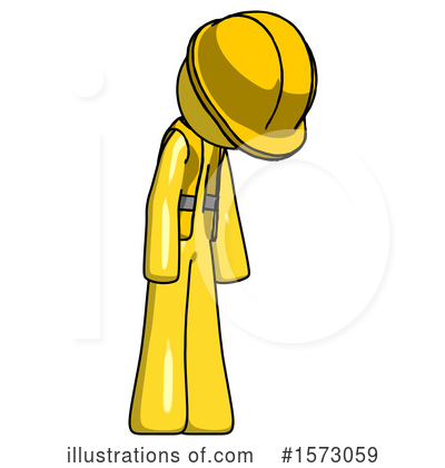 Royalty-Free (RF) Yellow Design Mascot Clipart Illustration by Leo Blanchette - Stock Sample #1573059