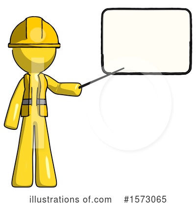 Royalty-Free (RF) Yellow Design Mascot Clipart Illustration by Leo Blanchette - Stock Sample #1573065