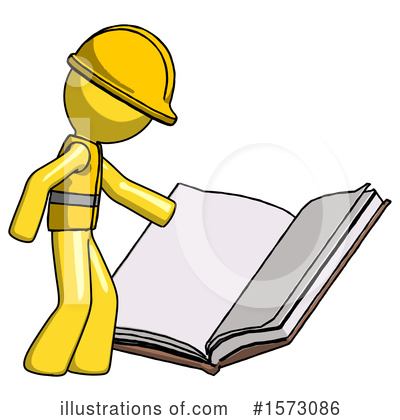 Royalty-Free (RF) Yellow Design Mascot Clipart Illustration by Leo Blanchette - Stock Sample #1573086