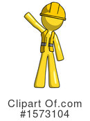 Yellow Design Mascot Clipart #1573104 by Leo Blanchette
