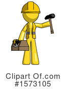 Yellow Design Mascot Clipart #1573105 by Leo Blanchette