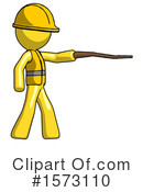 Yellow Design Mascot Clipart #1573110 by Leo Blanchette