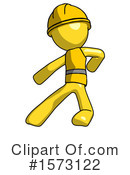 Yellow Design Mascot Clipart #1573122 by Leo Blanchette