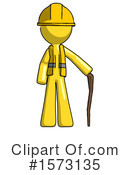 Yellow Design Mascot Clipart #1573135 by Leo Blanchette