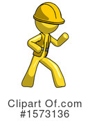 Yellow Design Mascot Clipart #1573136 by Leo Blanchette