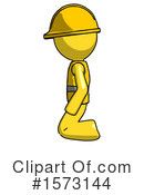 Yellow Design Mascot Clipart #1573144 by Leo Blanchette