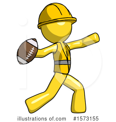 Royalty-Free (RF) Yellow Design Mascot Clipart Illustration by Leo Blanchette - Stock Sample #1573155