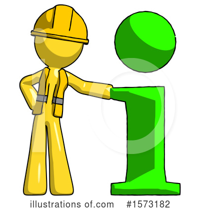 Royalty-Free (RF) Yellow Design Mascot Clipart Illustration by Leo Blanchette - Stock Sample #1573182