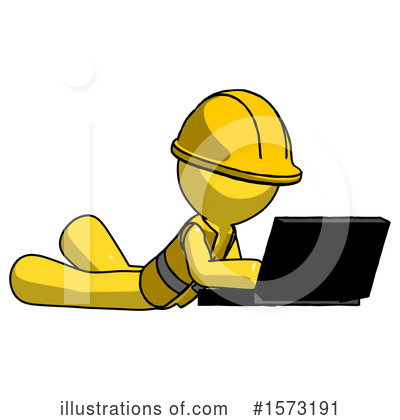 Royalty-Free (RF) Yellow Design Mascot Clipart Illustration by Leo Blanchette - Stock Sample #1573191