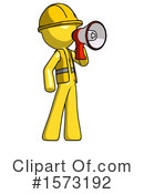 Yellow Design Mascot Clipart #1573192 by Leo Blanchette