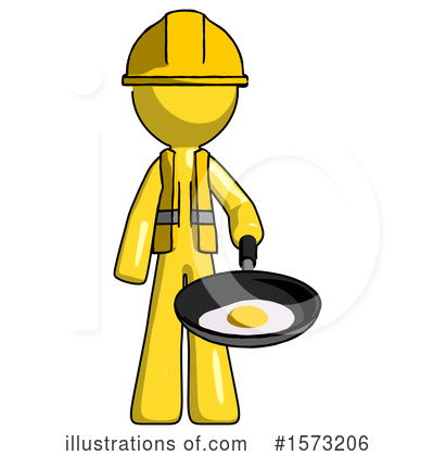 Royalty-Free (RF) Yellow Design Mascot Clipart Illustration by Leo Blanchette - Stock Sample #1573206
