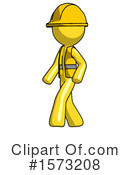 Yellow Design Mascot Clipart #1573208 by Leo Blanchette