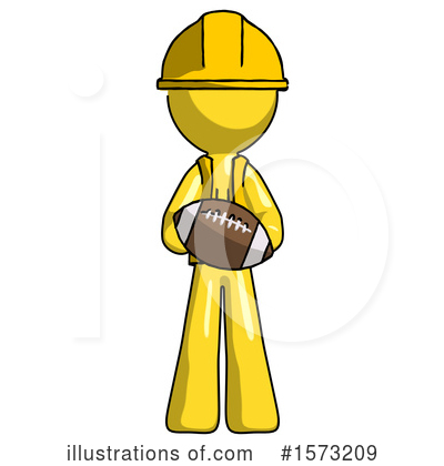 Royalty-Free (RF) Yellow Design Mascot Clipart Illustration by Leo Blanchette - Stock Sample #1573209