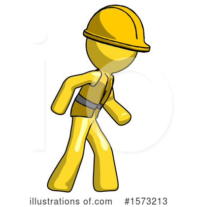 Royalty-Free (RF) Yellow Design Mascot Clipart Illustration by Leo Blanchette - Stock Sample #1573213