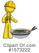 Yellow Design Mascot Clipart #1573222 by Leo Blanchette