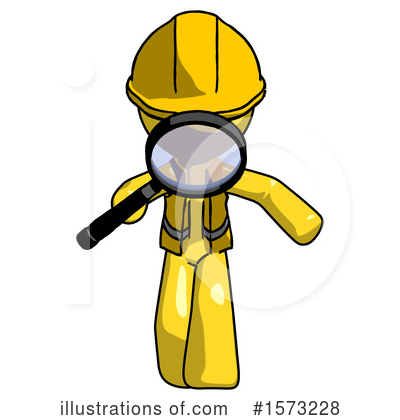 Royalty-Free (RF) Yellow Design Mascot Clipart Illustration by Leo Blanchette - Stock Sample #1573228