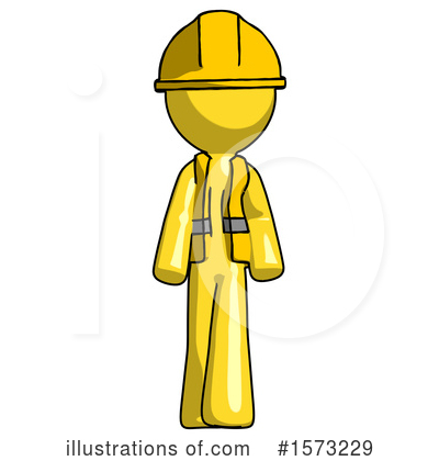 Royalty-Free (RF) Yellow Design Mascot Clipart Illustration by Leo Blanchette - Stock Sample #1573229