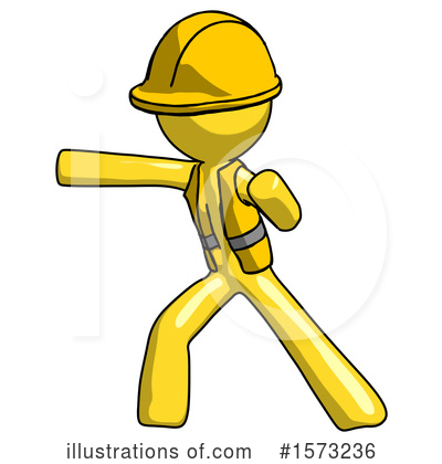 Royalty-Free (RF) Yellow Design Mascot Clipart Illustration by Leo Blanchette - Stock Sample #1573236
