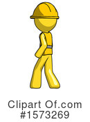 Yellow Design Mascot Clipart #1573269 by Leo Blanchette