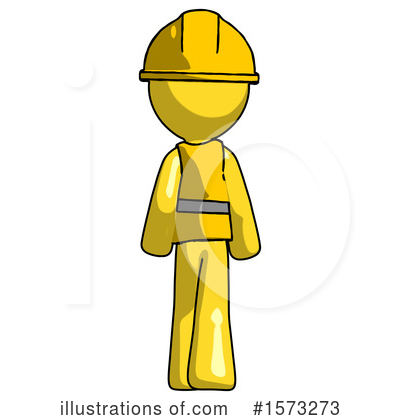 Royalty-Free (RF) Yellow Design Mascot Clipart Illustration by Leo Blanchette - Stock Sample #1573273