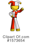 Yellow Design Mascot Clipart #1573654 by Leo Blanchette