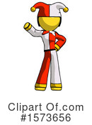 Yellow Design Mascot Clipart #1573656 by Leo Blanchette