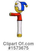 Yellow Design Mascot Clipart #1573675 by Leo Blanchette