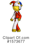 Yellow Design Mascot Clipart #1573677 by Leo Blanchette