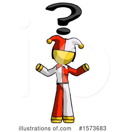 Royalty-Free (RF) Yellow Design Mascot Clipart Illustration by Leo Blanchette - Stock Sample #1573683