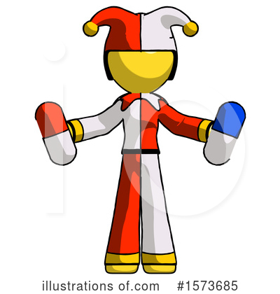 Royalty-Free (RF) Yellow Design Mascot Clipart Illustration by Leo Blanchette - Stock Sample #1573685