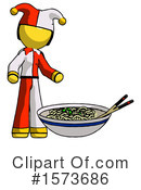 Yellow Design Mascot Clipart #1573686 by Leo Blanchette