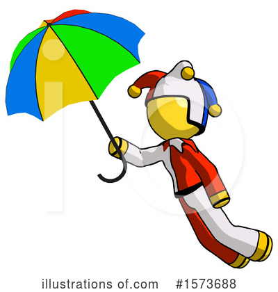 Royalty-Free (RF) Yellow Design Mascot Clipart Illustration by Leo Blanchette - Stock Sample #1573688