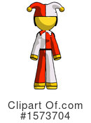Yellow Design Mascot Clipart #1573704 by Leo Blanchette