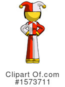 Yellow Design Mascot Clipart #1573711 by Leo Blanchette