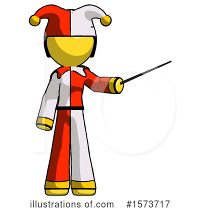 Royalty-Free (RF) Yellow Design Mascot Clipart Illustration by Leo Blanchette - Stock Sample #1573717