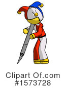 Yellow Design Mascot Clipart #1573728 by Leo Blanchette