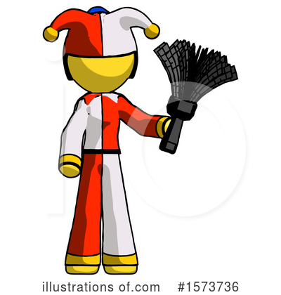 Royalty-Free (RF) Yellow Design Mascot Clipart Illustration by Leo Blanchette - Stock Sample #1573736