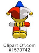Yellow Design Mascot Clipart #1573742 by Leo Blanchette