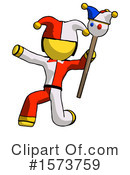 Yellow Design Mascot Clipart #1573759 by Leo Blanchette