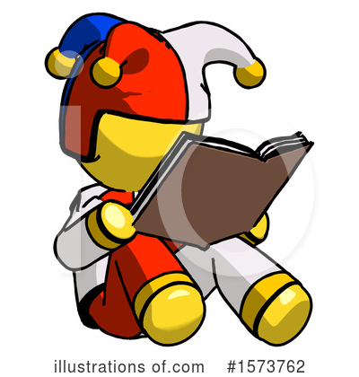 Royalty-Free (RF) Yellow Design Mascot Clipart Illustration by Leo Blanchette - Stock Sample #1573762