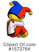 Yellow Design Mascot Clipart #1573764 by Leo Blanchette