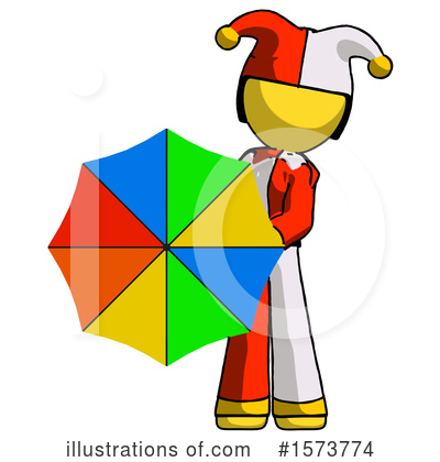 Royalty-Free (RF) Yellow Design Mascot Clipart Illustration by Leo Blanchette - Stock Sample #1573774
