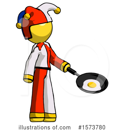 Royalty-Free (RF) Yellow Design Mascot Clipart Illustration by Leo Blanchette - Stock Sample #1573780