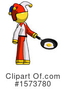 Yellow Design Mascot Clipart #1573780 by Leo Blanchette